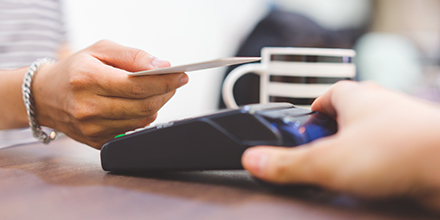 How to pay via a POS machine