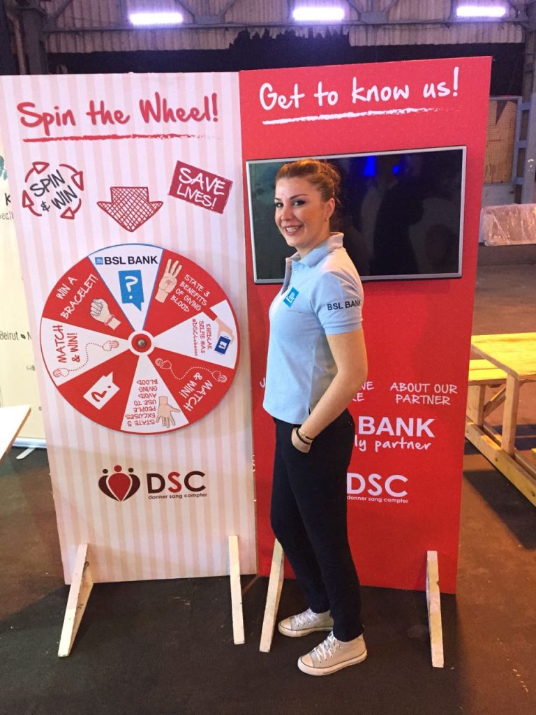 BSL BANK & DSC at the TRANSMED MARATHON VILLAGE