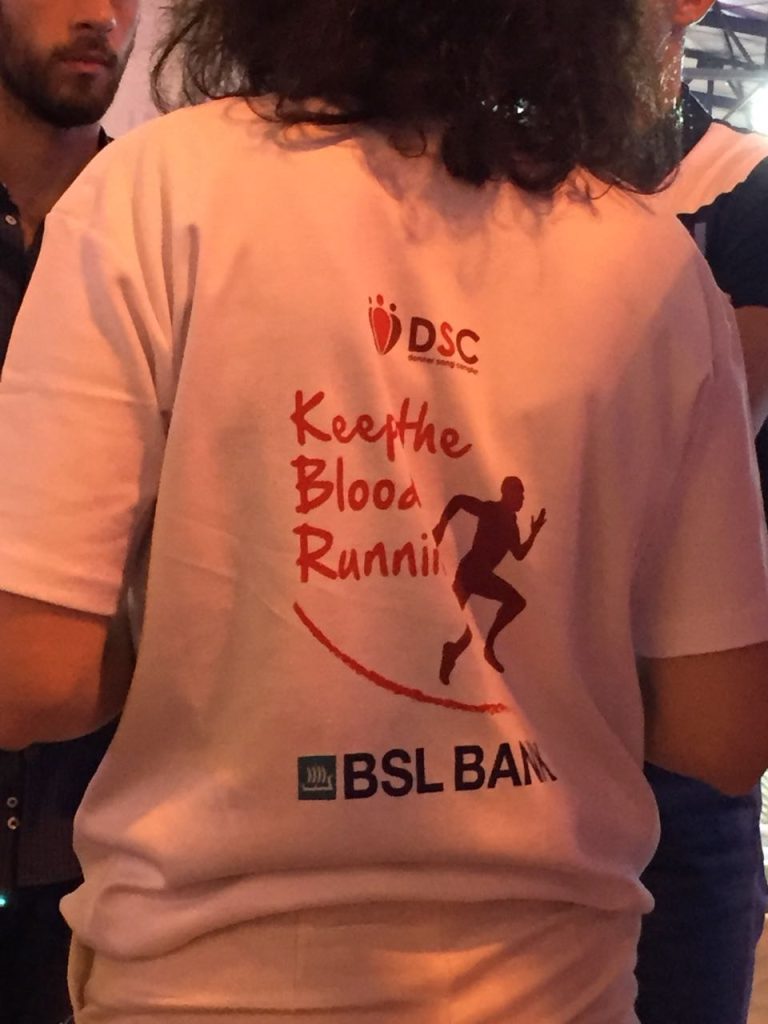 BSL BANK & DSC at the TRANSMED MARATHON VILLAGE