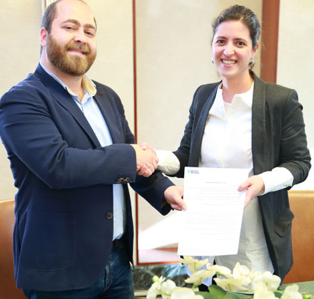 BSL BANK Partners with Donner Sang Compter (DSC)