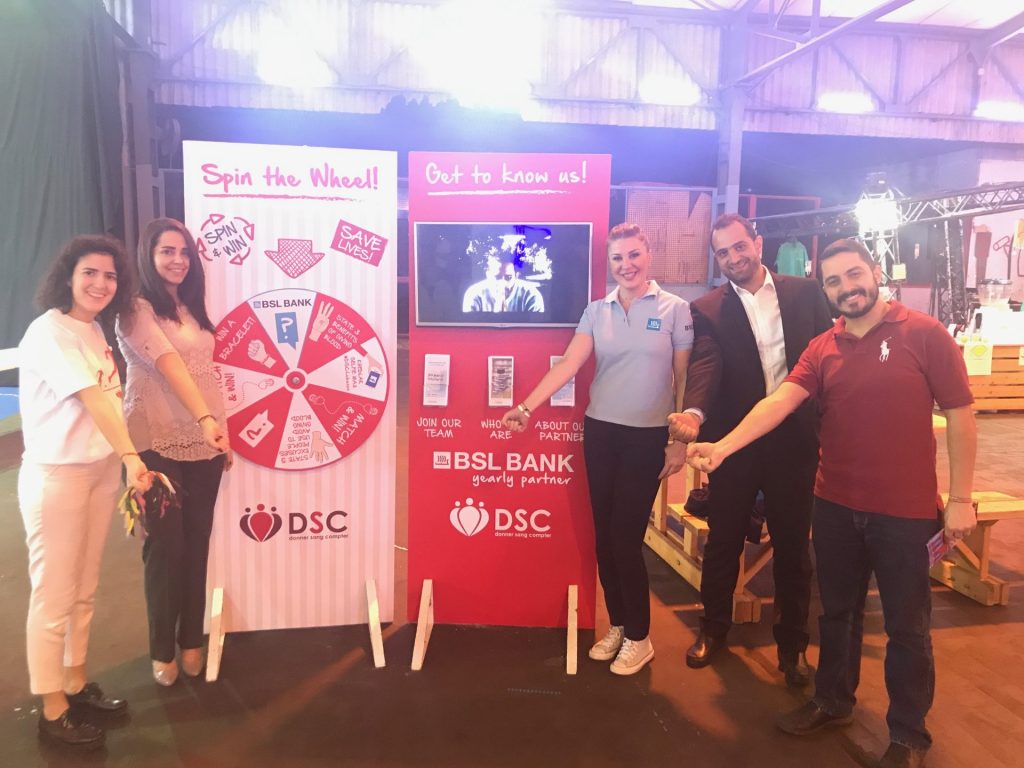 BSL BANK & DSC at the TRANSMED MARATHON VILLAGE